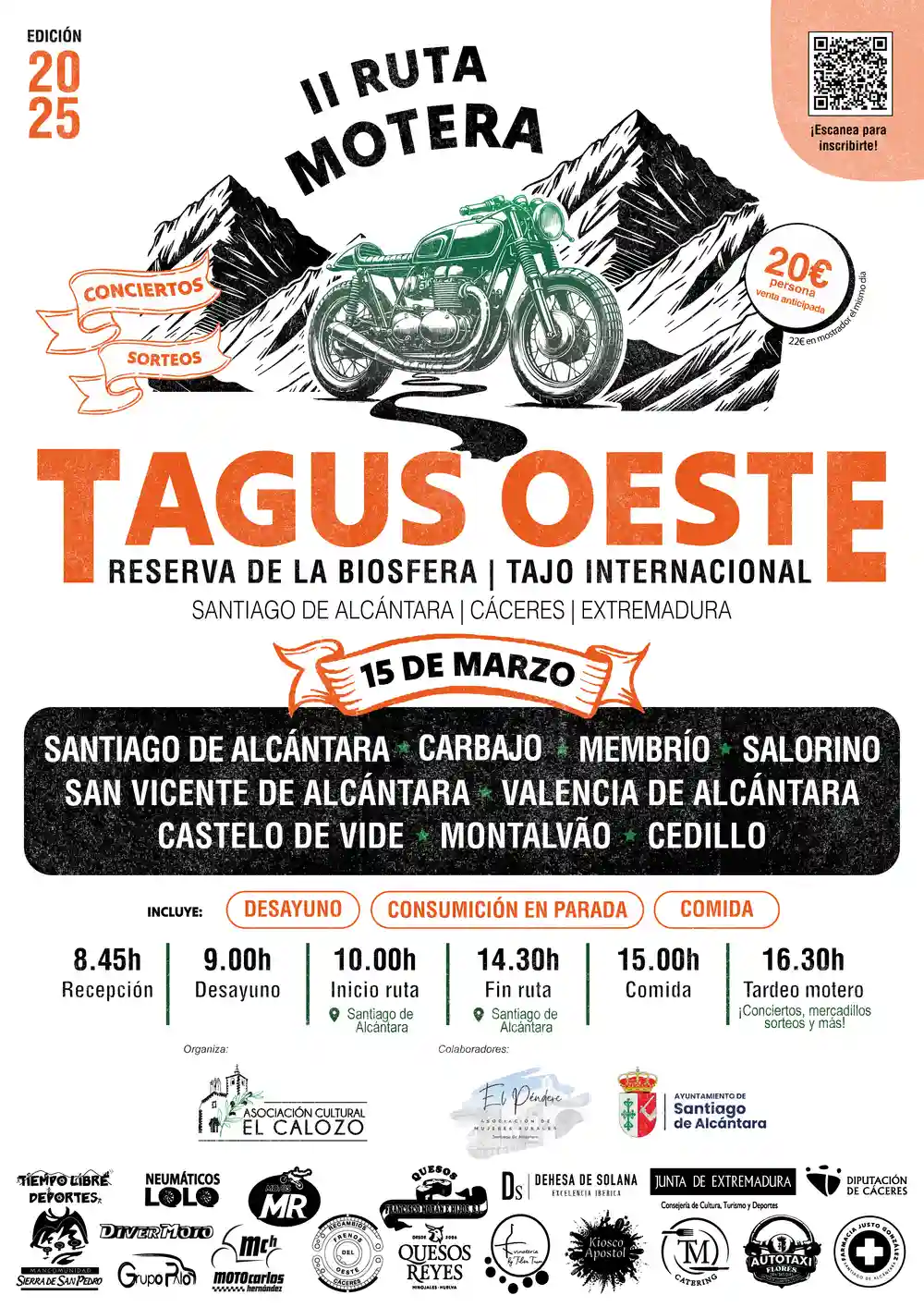 Recorrido Tagus Oeste 2024