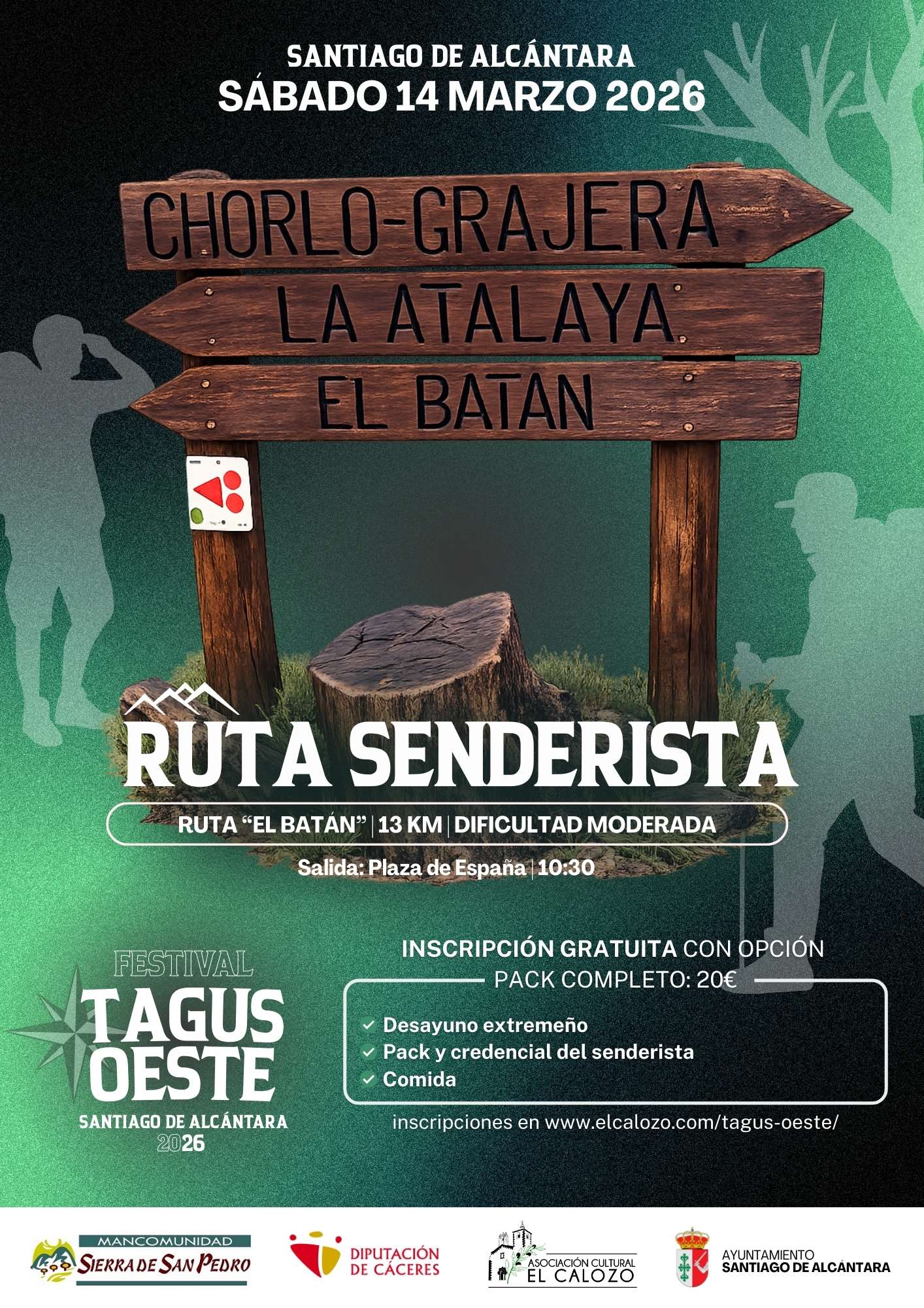 Ruta senderista 'Tagus-Oeste'